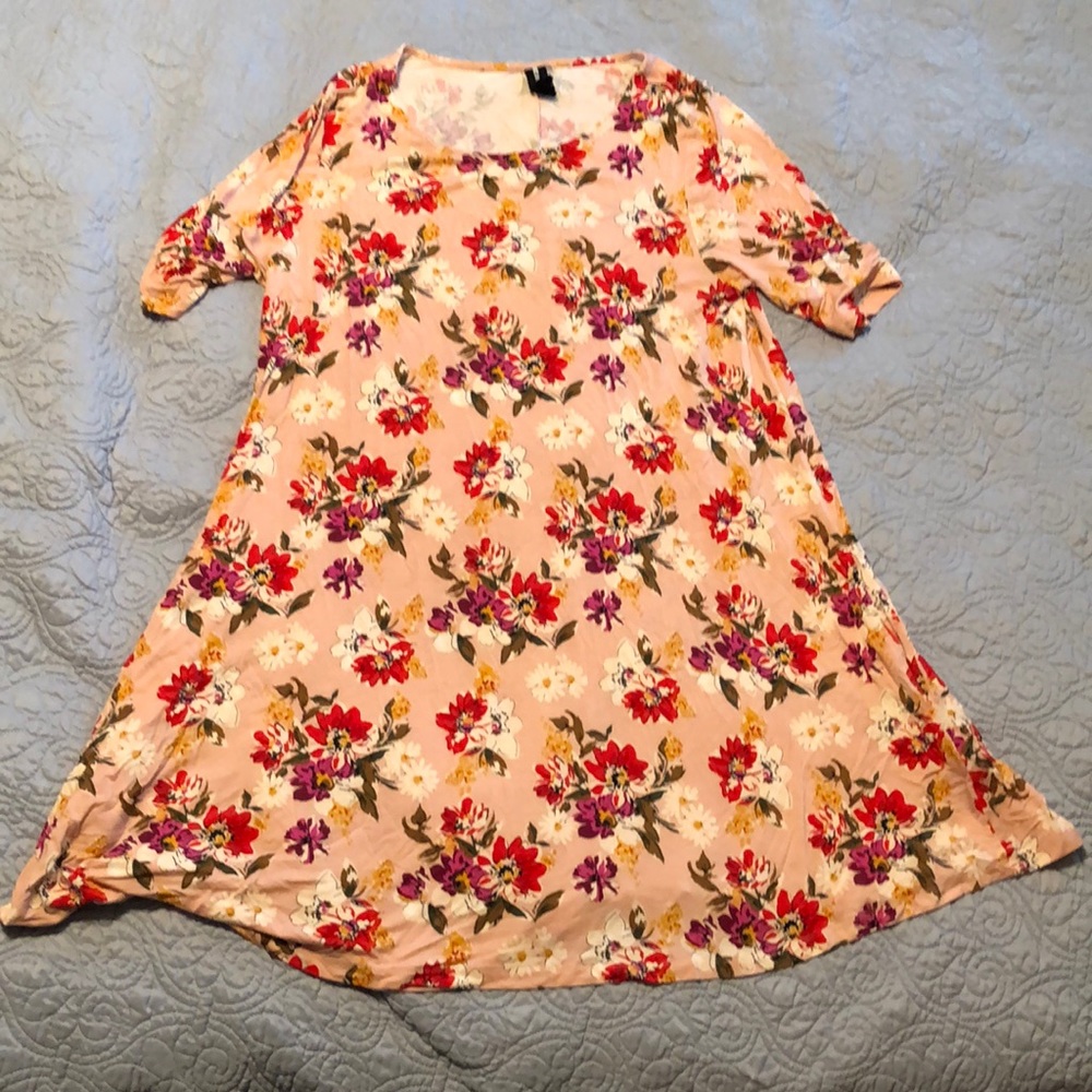 Agnes and Dora Organic Girl Rose Swing Tunic Xxl